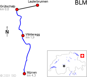 BLM-Route map